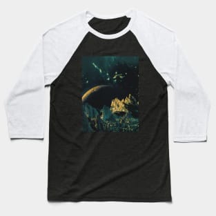 Uncharted System - Retro Space Baseball T-Shirt